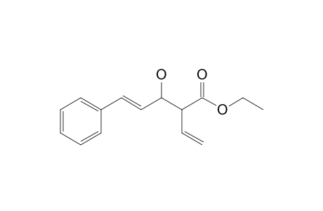 Ethyl (E)-3-hydroxy-5-phenyl-2-vinylpent-4-enoate