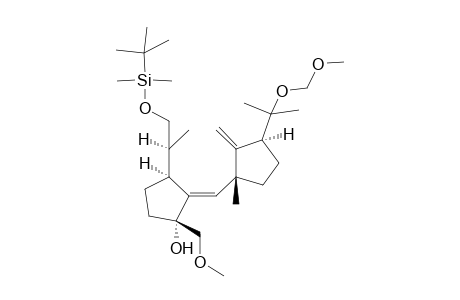 8-(t-Butyldimethylsilyloxy)-16-methoxy-15-methoxymethoxy-8,9-seco-fusicocca-1,9-diene-3.alpha.-ol