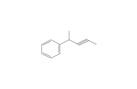 Benzene, (1-methyl-2-butynyl)-