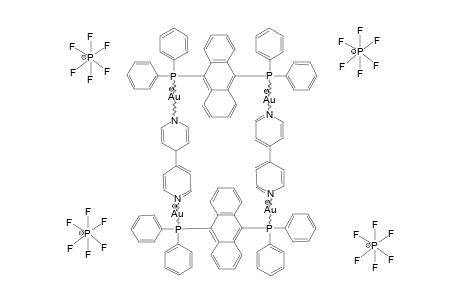 [AU4-[(MIU-PANP)-(2)]-[(MIU-BIPY)-(2)]]-[(PF6)-(4)]