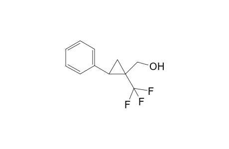 (trans)-2-Phenyl-1-(trifluoromethyl)cyclopropane-1-methanol