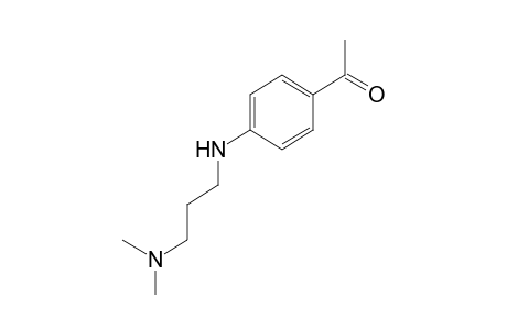 4'-{[3-(dimethylamino)propyl]amino}acetophenone