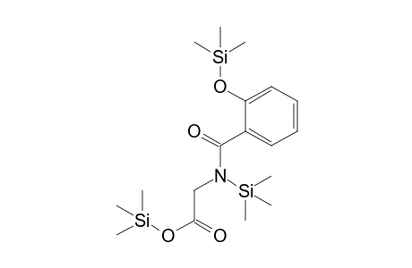 Glycine, N-(trimethylsilyl)-N-[2-[(trimethylsilyl)oxy]benzoyl]-, trimethylsilyl ester