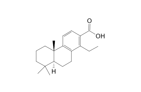 (4bS,8aS)-1-ethyl-4b,8,8-trimethyl-5,6,7,8a,9,10-hexahydrophenanthrene-2-carboxylic acid