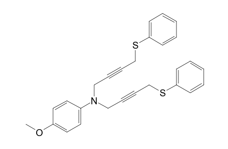 N,N-bis[4-(phenylthio)-2-butynyl]-p-anisidine