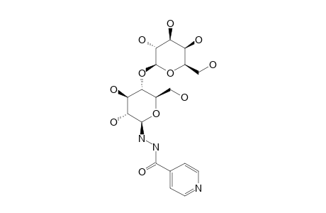 1-(1-BETA-LACTOSYL)-2-ISONICOTINYLHYDRAZINE