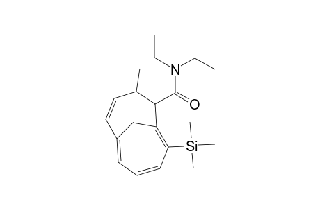 Bicyclo[4.4.1]undeca-4,6,8,10-tetraene-2-carboxamide, N,N-diethyl-3-methyl-10-(trimethylsilyl)-, stereoisomer