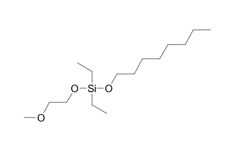 Silane, diethyl(2-methoxyethoxy)octyloxy-