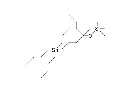 (E)-1-(Tributylstannyl)-4-(methyl)-4-((trimethylsilyl)oxy)-1-octene