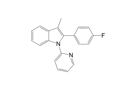 2-(4-Fluorophenyl)-3-methyl-1-(pyridin-2-yl)-1H-indole