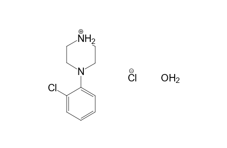 1-(o-chlorophenyl)piperazine, hydrochloride, hydrate