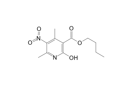 2-Hydroxy-4,6-dimethyl-5-nitro-nicotinic acid butyl ester