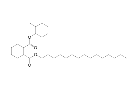 1,2-Cyclohexanedicarboxylic acid, 2-methylcyclohexyl pentadecyl ester