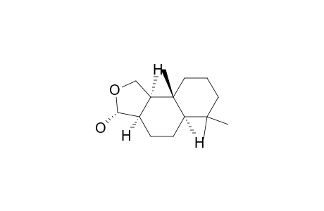 Naphtho[1,2-c]furan-3-ol, dodecahydro-6,6,9a-trimethyl-, (3.alpha.,3a.alpha.,5a.alpha.,9a.beta.,9b.alpha.)-(.+-.)-