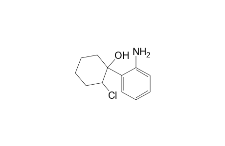 Cyclohexanol, 1-(2-aminophenyl)-2-chloro-