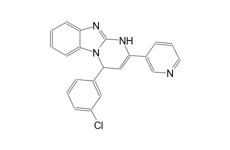 pyrimido[1,2-a]benzimidazole, 4-(3-chlorophenyl)-1,4-dihydro-2-(3-pyridinyl)-