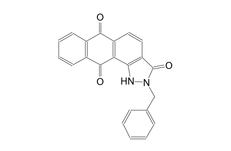 2-benzyl-1H-naphtho[2,3-g]indazole-3,6,11(2H)-trione