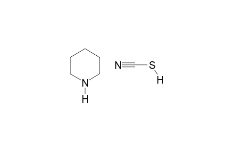 thiocyanic acid, compound with piperidine (1:1)