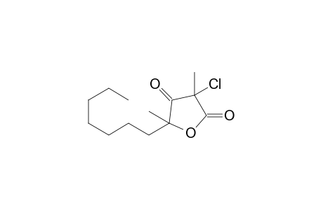 3-Chloro-5-heptyl-3,5-dimethylfuran-2,4(3H,5H)-dione