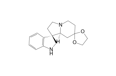 (3'S,8a-alpha)-7-Oxoindolizidine-1-spiro-3'-indoline Ethylene Acetal isomer