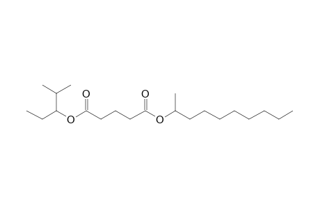 Glutaric acid, dec-2-yl 2-methylpent-3-yl ester