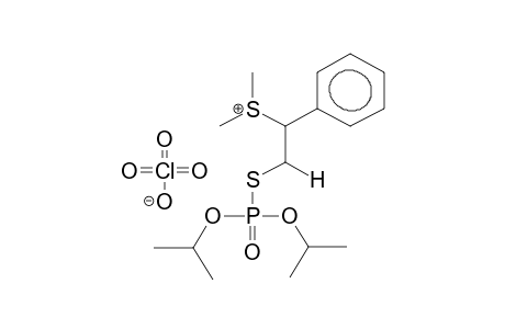 2-DIISOPROPOXYPHOSPHORYLTHIO-1-PHENYLETHYLDIMETHYLSULPHONIUMPERCHLORATE