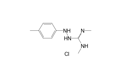 N,N'-Dimethyl-2-(4-methylphenyl)hydrazinecarboximidamide hydrochloride