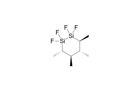 ALL-EQU-1,1,2,2-TETRAFLUORO-3,4,5,6-TETRAMETHYL-1,2-DISILACYCLOHEXANE