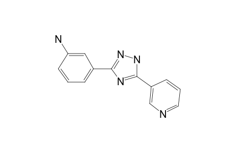 3-[5-(Pyridin-3-yl)-1H-1,2,4-triazol-3-yl]aniline