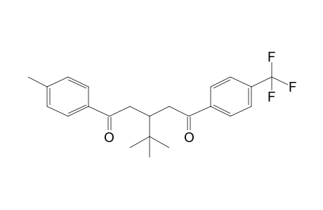 3-tert-Butyl-1-(p-tolyl)-5-[4-(trifluoromethyl)phenyl]pentane-1,5-dione