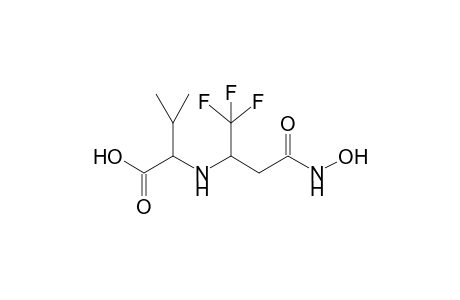 2-[N-[1,1,1-trifluoro-3-(hydroxyaminocarbonyl)propyl-2-yl]amino]-3-methylbutanoic acid