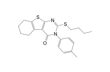 2-(butylsulfanyl)-3-(4-methylphenyl)-5,6,7,8-tetrahydro[1]benzothieno[2,3-d]pyrimidin-4(3H)-one