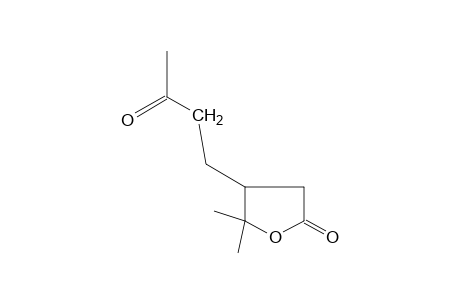 4,5-dihydro-5,5-dimethyl-4-(3-oxobutyl)-2(3H)-furanone