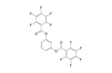 1,3-Benzenediol, o,o'-dipentafluorobenzoyl-