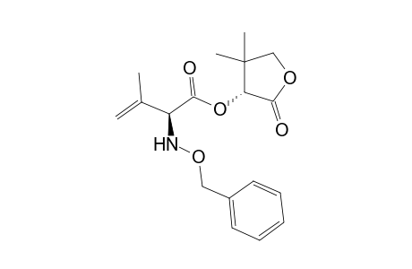(2S,3'R)-2-Benzyloxyamino-3-methylbut-4-enoic acid 4,4-dimethyl-2-oxotetrahydrofuran-3-yl ester