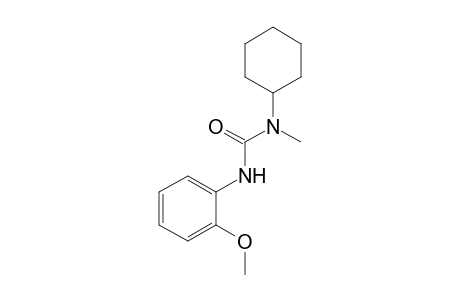 1-cyclohexyl-3-(o-methoxyphenyl)-1-methylurea