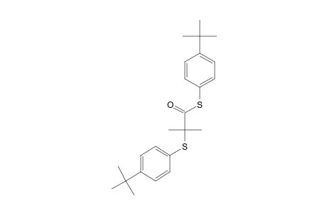 PROPIONIC ACID, 2-//P-TERT-BUTYL- PHENYL/THIO/-2-METHYLTHIO-, S-P-TERT- BUTYLPHENYL ESTER