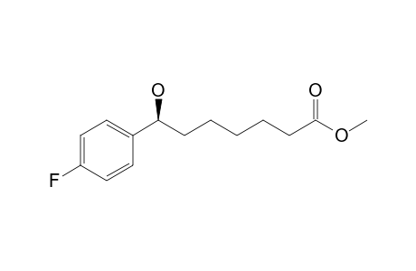 Methyl (S)-7-(4-fluorophenyl)-7-hydroxyheptanoate