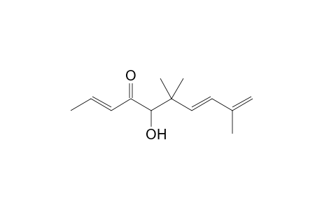 (2E,7E)-5-hydroxy-6,6,9-trimethyl-4-deca-2,7,9-trienone