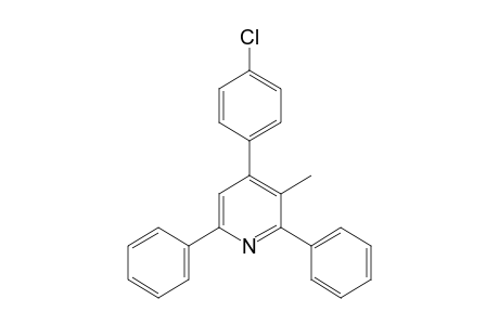 4-(p-chlorophenyl)-2,6-diphenyl-3-picoline