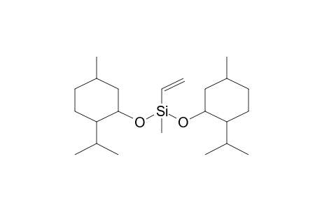 SILANE, ETHENYLMETHYLBIS[[5-METHYL-2-(1-METHYLETHYL)CYCLOHEXYL]OXY]-, [1alpha(1R*,2S*,5R*),2beta,5alpha]-