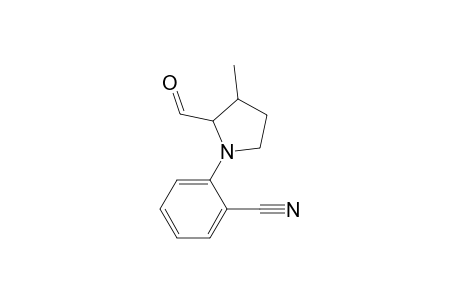 N-(2-cyanophenyl)-3-methylpyrrolidine-2-carbaldehyde