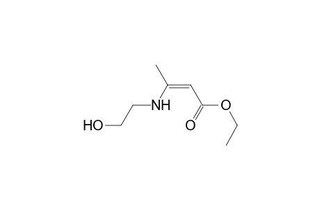 (Z)-3-(2-hydroxyethylamino)-2-butenoic acid ethyl ester