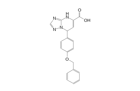 [1,2,4]triazolo[1,5-a]pyrimidine-5-carboxylic acid, 4,7-dihydro-7-[4-(phenylmethoxy)phenyl]-