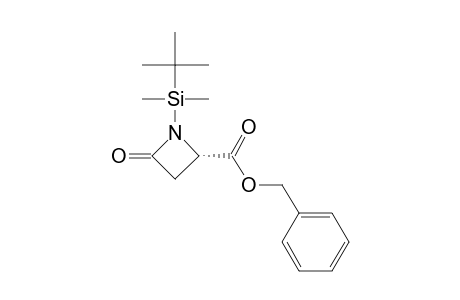 Benzyl (S)-1-(tert-Butyldimethylsilyl)-4-oxoazetidine-2-carboxylate