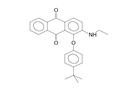 1-(PARA-TERT-BUTYLPHENOXY)-2-ETHYLAMINOANTHRAQUINONE