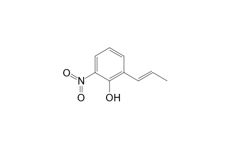 2-Nitro-6-(prop-1-enyl)phenol