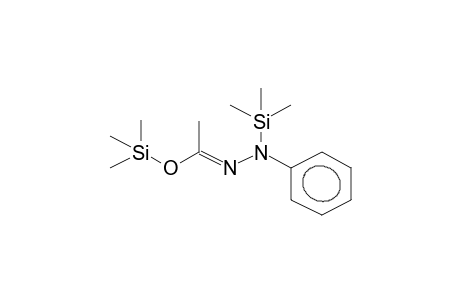 1-TRIMETHYLSILYLOXYETHANONE TRIMETHYLSILYLPHENYLHYDRAZONE