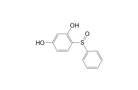 4-(Phenylsulfinyl)benzene-1,3-diol