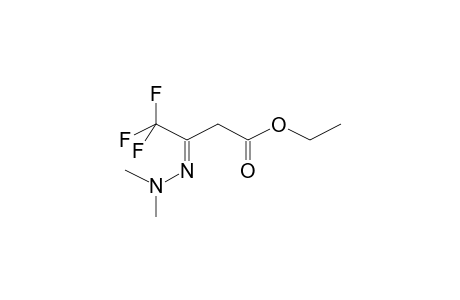 3-(DIMETHYLHYDRAZONO)-4,4,4-TRIFLUOROBUTANOIC-ACID,ETHYLESTER